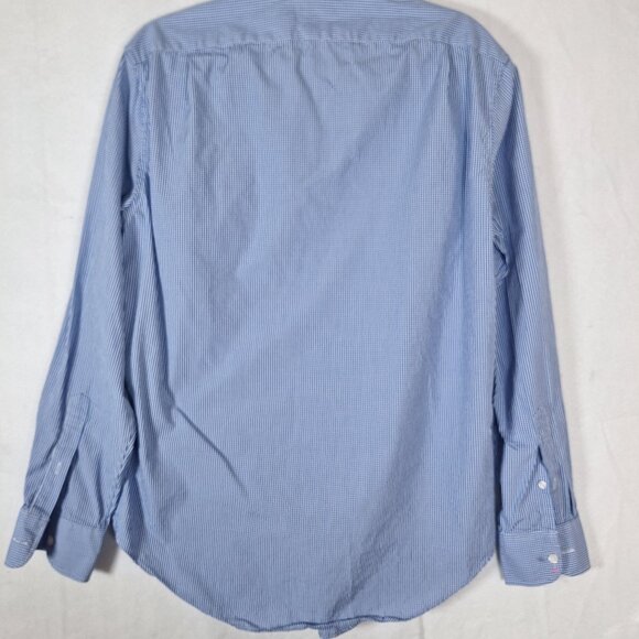 J Crew Long Sleeve Button Down 100% Cotton Mens Shirt size Large - Picture 2 of 6